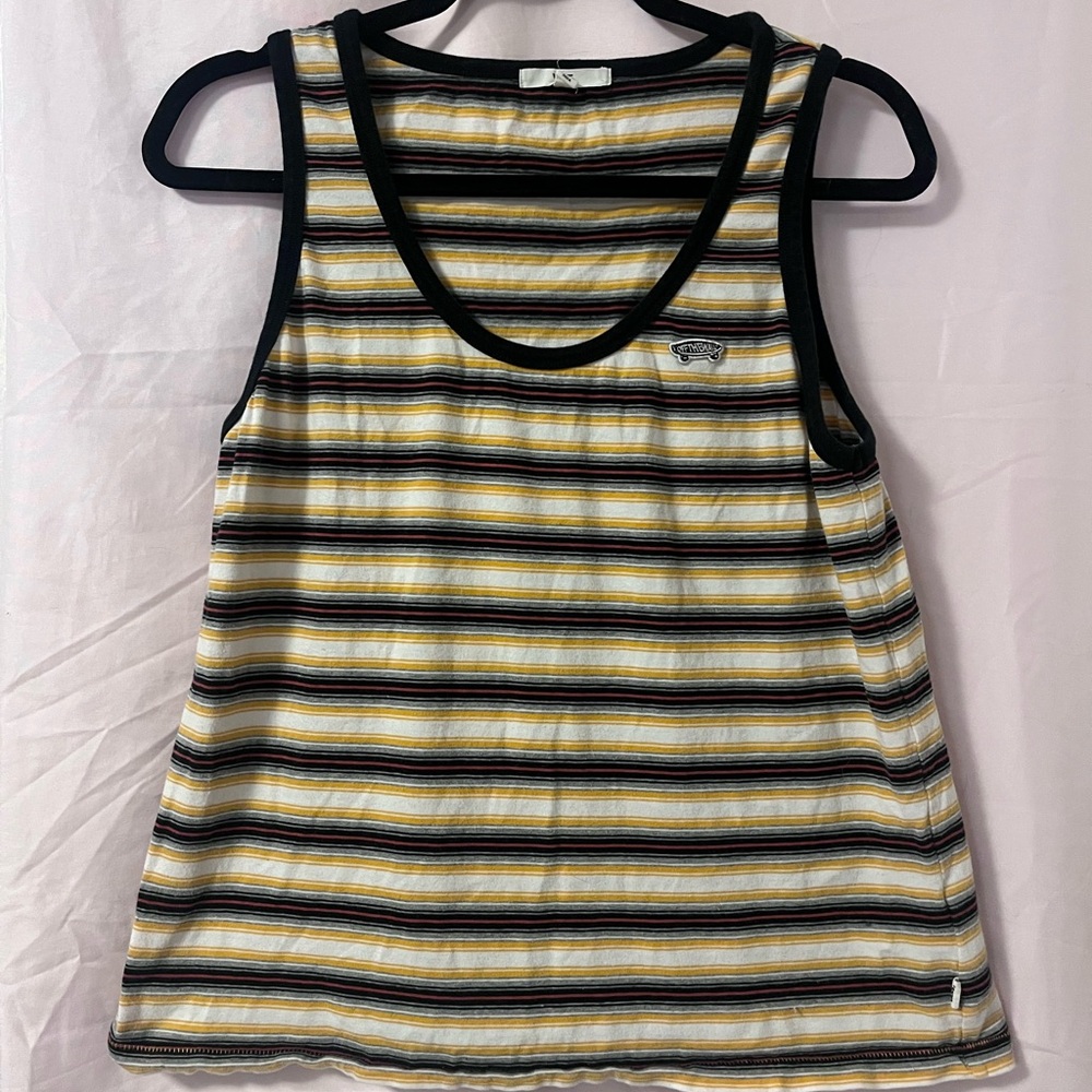 Vans Striped Sleeveless Tank